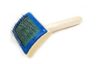 Zooexpress Пуходерка деревянная большая с каплей, 8*16,5 см (23032)