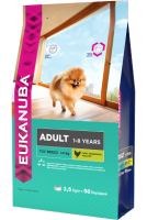 Eukanuba Dog Adult Small Breed корм для взрослых собак мелких пород, с курицей 