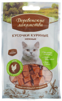 Деревенские лакомства для кошек, Кусочки куриные нежные 
