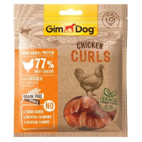 GimDog Лакомство для собак, Спиральки из курицы