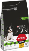 Pro Plan Medium Puppy Сухой корм для щенков средних пород, Курица