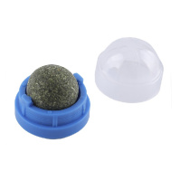 Nunbell Игрушка для кошек Шар из кошачьей мяты вращающийся, микс, d3,5см