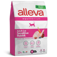 РАЗВЕС Alleva Equilibrium Cat Сухой корм для взрослых кошек сенситив с кроликом
