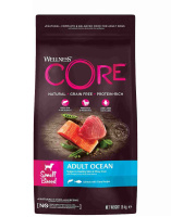 Wellness Core Сухой корм для взрослых собак мелких пород, Лосось и тунец 