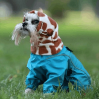 Chill Choll Снуд для собак миниматюрных пород S жираф, обхват шеи 28см