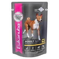 Eukanuba Dog Adult Влажный корм для взрослых собак, Курица в соусе 