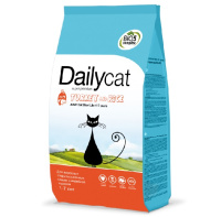 Dailycat 400г Classic Steri Lite Сухой корм для взрослых стерилизованных кошек Индейка и рис
