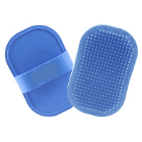 Щетка резиновая овальная большая