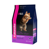 Eukanuba Cat 400г Kitten Healthy Start Сухой корм для котят Домашняя птица