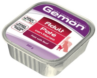 Gemon Dog Adult Влажный корм для собак, Паштет с говядиной