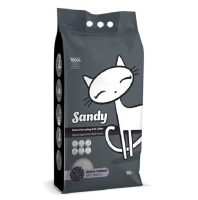 Наполнитель Sandy Active Carbon комкующийся 10кг