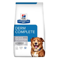 Hill's PD Derm Complete Сухой корм диета для взрослых собак при дерматитах
