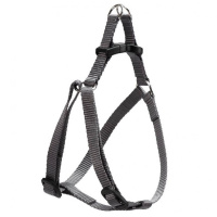 Ferplast Шлейка EASY P SMALL серая, обхват груди 35-53см, ширина 1см