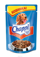 Chappi влажный корм для взрослых собак всех пород, Говядина по-домашнему