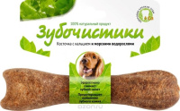 Деревенские лакомства Зубочистики для собак средних пород со вкусом морских водорослей, 95 г