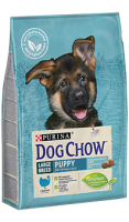 Dog Chow Puppy Large Breed Сухой корм для щенков крупных пород, Индейка
