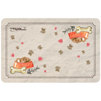 Коврик под миску Косточки 430*280мм