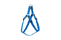 Дарэлл Шлейка Евро синтетическая быстросъемная размер S синяя, 2*обхват шеи 51-55см, обхват груди 53-61см