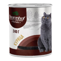 Baurenhof Holistic 240г конс. Влажный корм для взрослых кошек, Курица