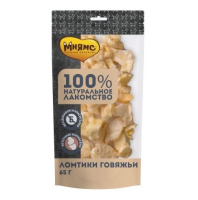 Мнямс Лакомство для собак Ломтики говяжьи, 65г