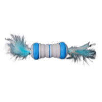 Игрушка для кошек интерактивная 2комплекта перьев, 2 режима, свет, USB-зарядка, 12,5*5см
