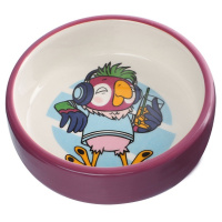 Triol Миска для мелких животных керамическая Союзмультфильм Попугай на чили, 100мл
