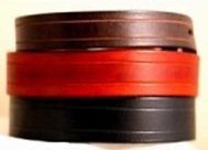 Red Dog Ошейник c Прокаткой коричневый TRD104, 2*31-38см