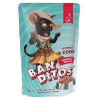 Banditos Влажный корм для взрослых кошек, Нежный кролик в соусе
