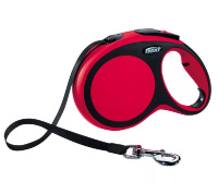 Поводок-рулетка Flexi New Comfort tare S 5m 15kg red