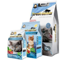 Ночной охотник Сухой корм для котят от 1 до 12 месяцев, Курица и рис