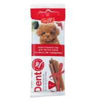 Tit Bit Жевательный снек Dent со вкусом говядины для мини пород, 20г