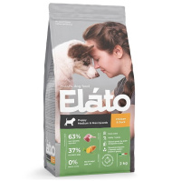Elato Holistic Сухой корм для щенков средних и крупных пород, Курица и утка