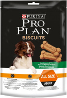 Pro Plan Biscuits Лакомство для взрослых собак Ягненок и Рис, 400г