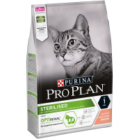 РАЗВЕС Pro Plan Sterilised Сухой корм для взрослых стерилизованных кошек Лосось