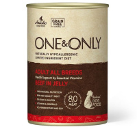One&Only Beef Влажный корм для взрослых собак, Говядина