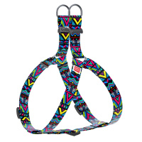 Waudog Шлея Nylon с рисунком Инди, 2*50-80см