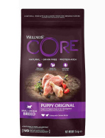 Wellness Core Сухой корм для щенков мелких и средних пород, Индейка и курица