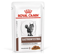 Royal Canin 85г пауч Gastro Intestinal Moderate Calorie Влажный корм для кошек при нарушении пищев.