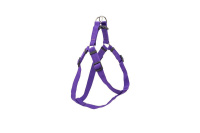 Дарэлл Шлейка Евро синтетическая быстросъемная размер S фиолетовая, 2*обхват шеи 51-55см, обхват груди 53-61см 