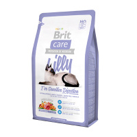Brit Care Cat 2кг Lilly Sensitive Didestion Сухой беззерновой корм для кошек с чувствительным пищев