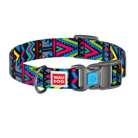 Waudog Ошейник Nylon с рисунком Инди, 1*20-30см