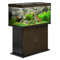 Аквариум + крышка GL 250л прямоугольный венге 