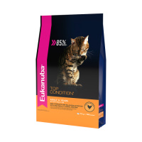 Eukanuba Cat 2кг Top Condition Сухой корм для взрослых домашних кошек Домашняя птица