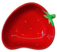 Миска керамическая КерамикАрт Клубничка 250 мл