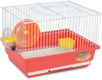 Triol Клетка для мелких животных YD114  эмаль терракотовая, 30*23*21см