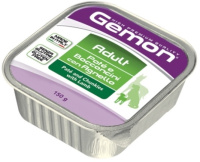 Gemon Dog Adult Влажный корм для собак, Паштет с кусочками ягненка