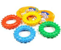 Зооник Игрушка для собак Кольцо с шипами №3, d8,4см (в ассортименте)