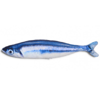 Чистый котик Игрушка для кошек с мятой Сайра, 20см