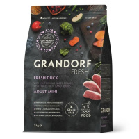 Grandorf Dog Fresh Adult Mini Salmon&Potato Сухой корм для взрослых собак мелких пород, Свежеео филе лосося с бататом