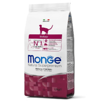 Monge Cat 1,5кг Indoor Сухой корм для взрослых домашних кошек